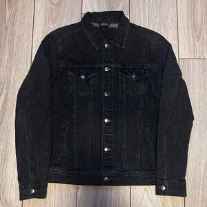 Black Denim Jean Jacket